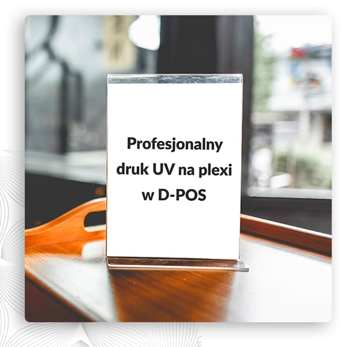 Profesjonalne plexi z nadrukiem Profesjonalne plexi z nadrukiem